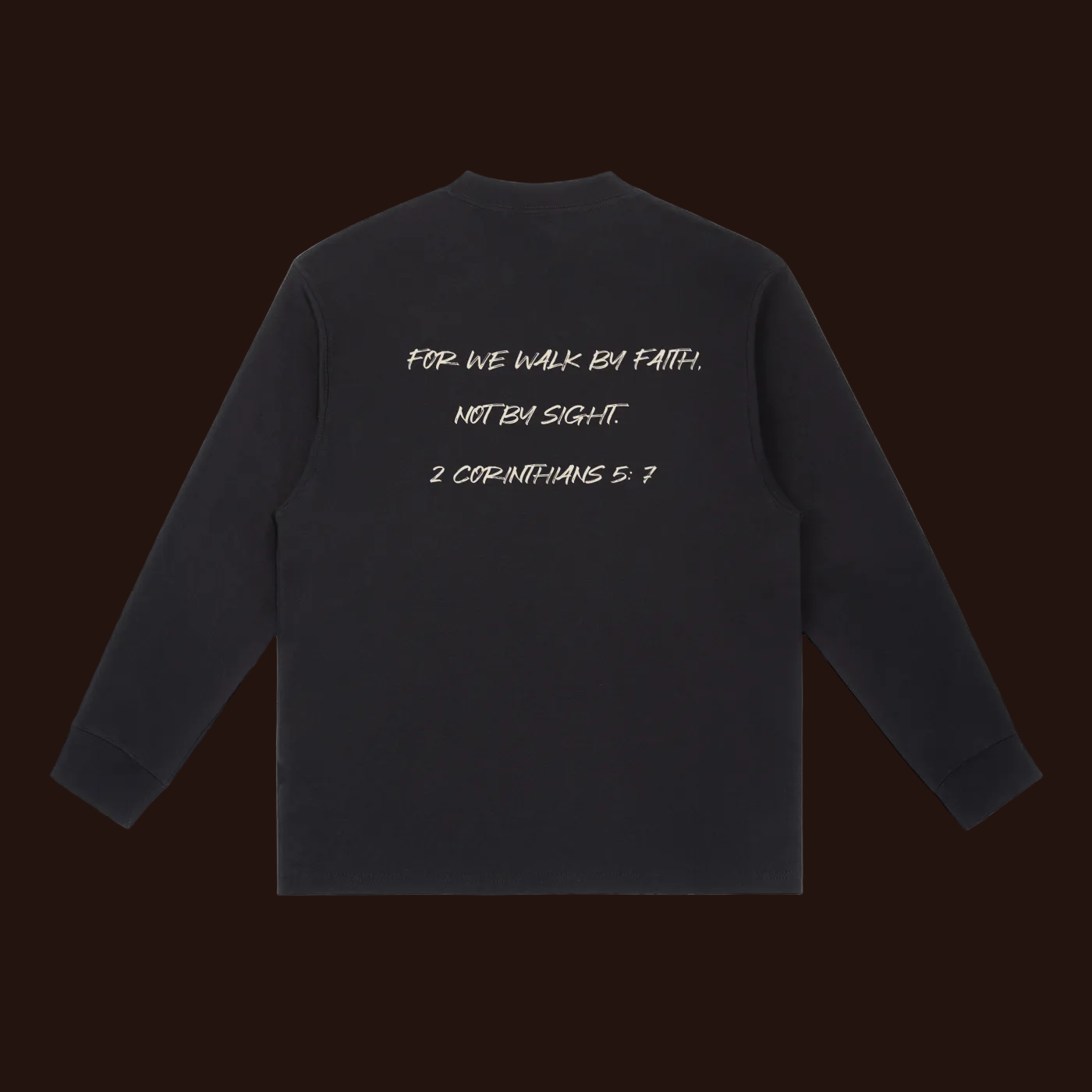 .01 Black Crewneck