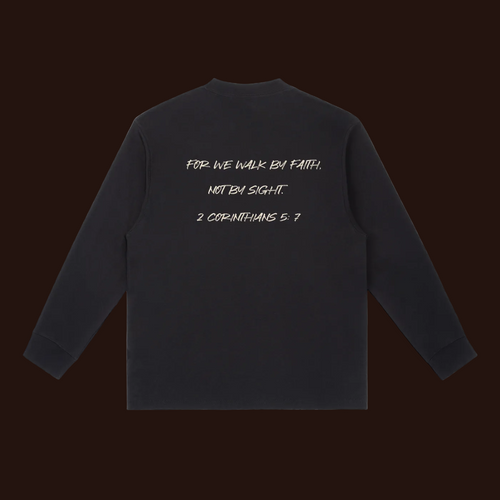 .01 Black Crewneck
